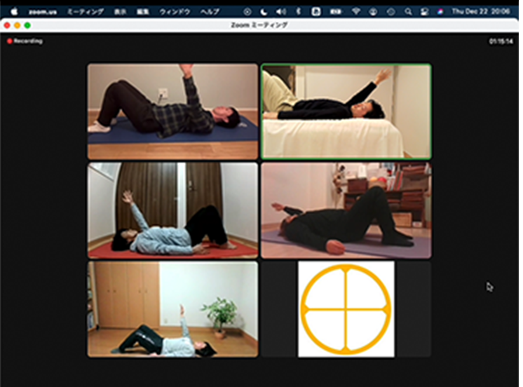 手技とムーブメントエクササイズのハイブリッドワークショップの画像